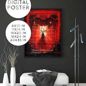 Phantom of the Opera Poster Gift Musical Print, Digital Poster only, Printable