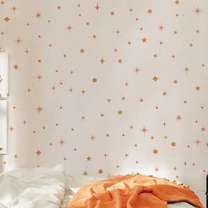 Starburst Wall Decals Star Stickers, LF325