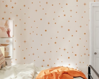 Starburst Wall Decals Star Stickers, LF325