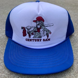 Vintage 90s Century Sam 5 Panel Foam Insulated Snapback Trucker Hat