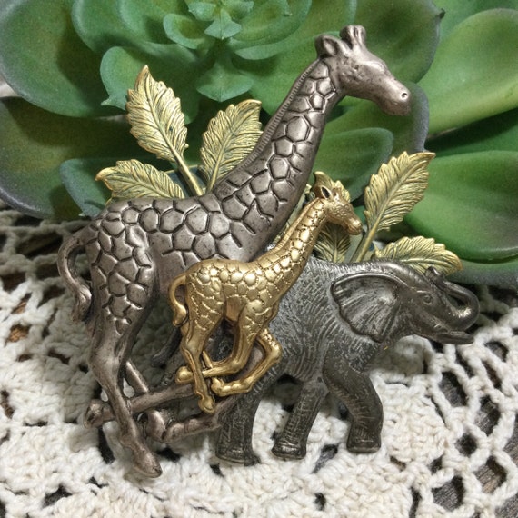 Vintage Safari Brooch