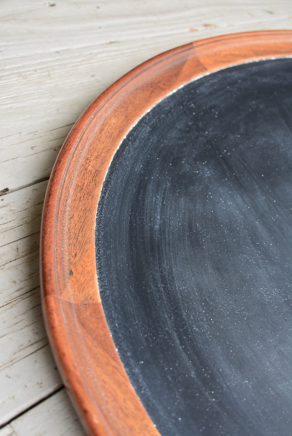 Extra Large Oval Chalkboard Event Chalkboard Framed Etsy UK