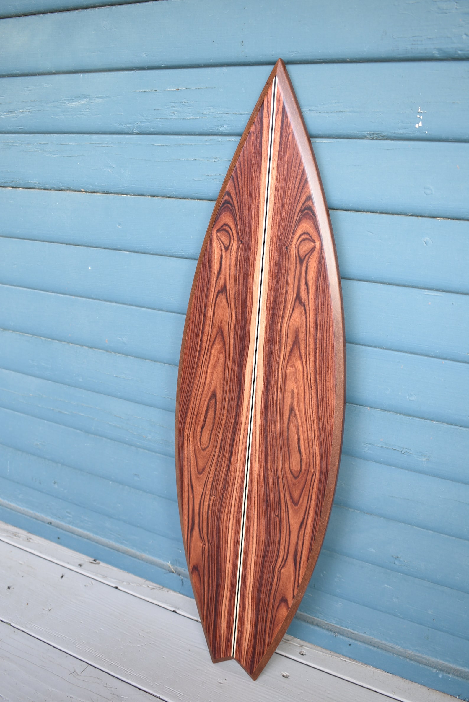 Wood Surfboard Wall Decor Decorative Surfboard Beach House Etsy