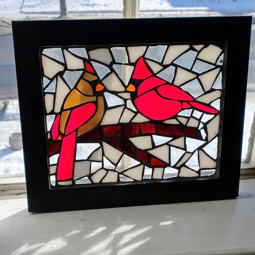 Stained Glass Mosaic Art Etsy