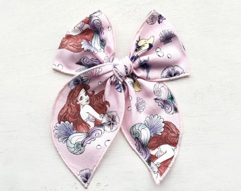 Princess Ariel Bow: Little Mermaid Hair Accessories