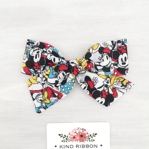Mickey & Friends Bow • Scrunchie • Knot Headband • Mini Me Hair Accessories