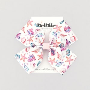 Seashell Hair Bow
