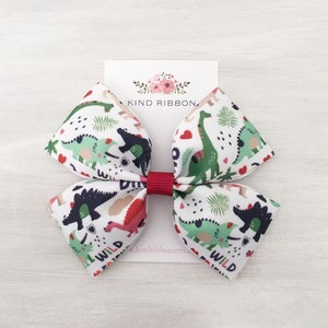 Dinosaur Hair Bow