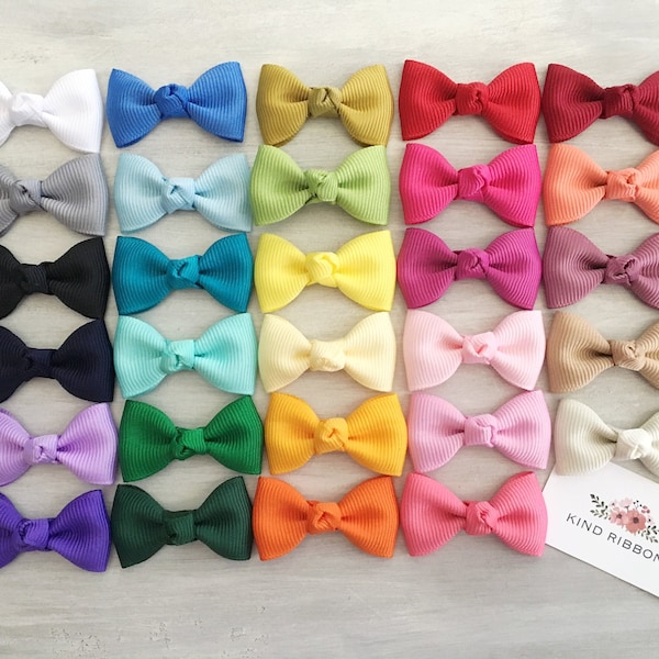 Infant Hair Clips Etsy