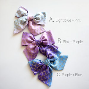 Mermaid Ombre Bows image 3