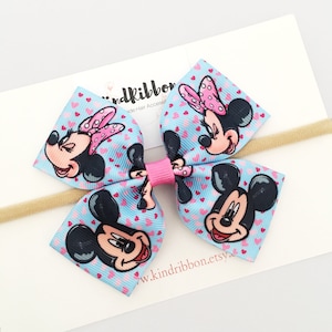 Mickey & Minnie Mouse Bow