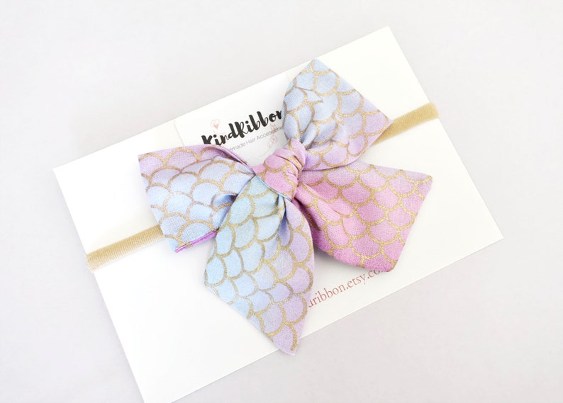 Mermaid Ombre Bows image 2