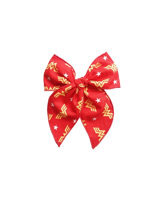 Wonder Woman Hair Bow