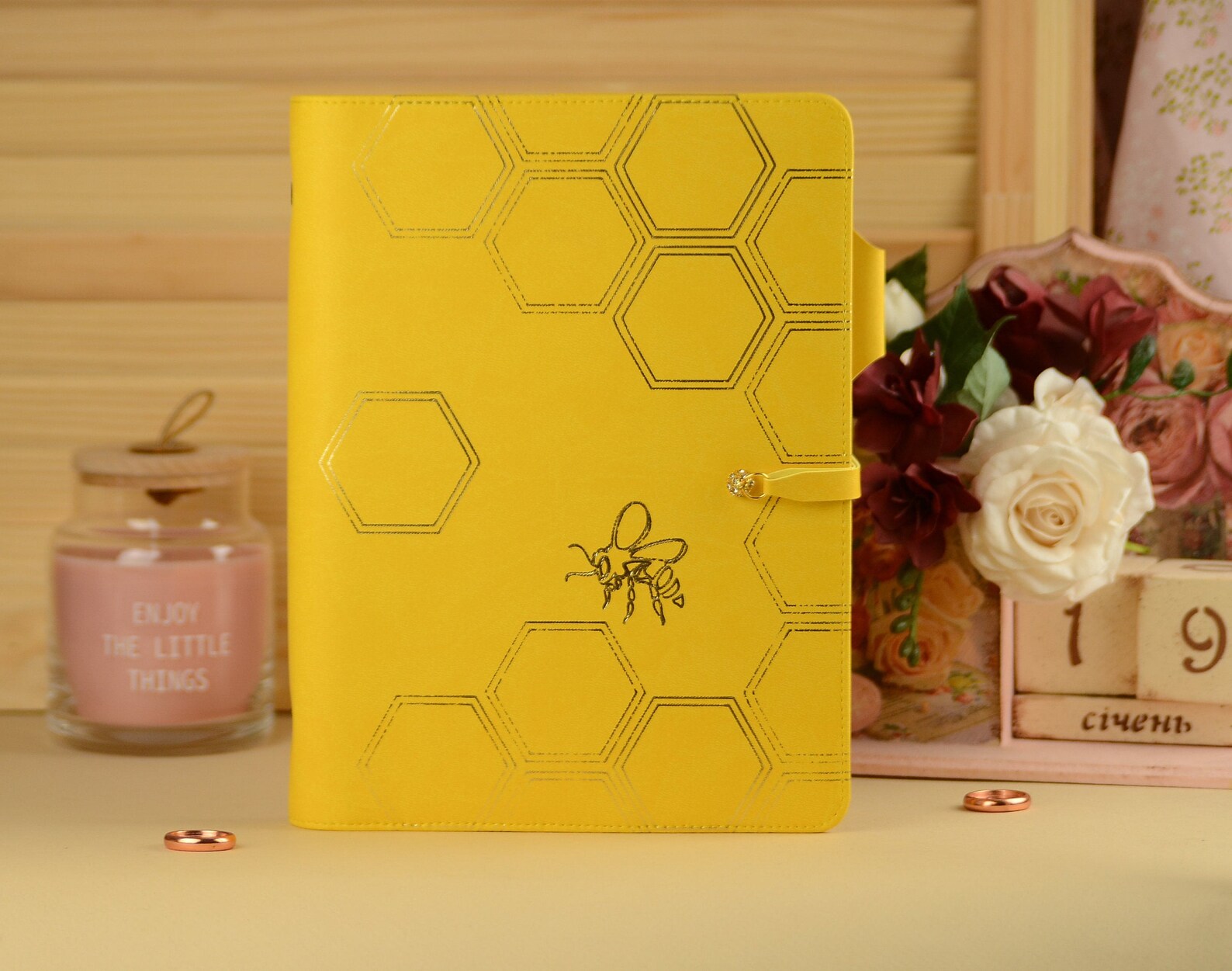 Honey cute planner cover refillable planner binder a5 etsy