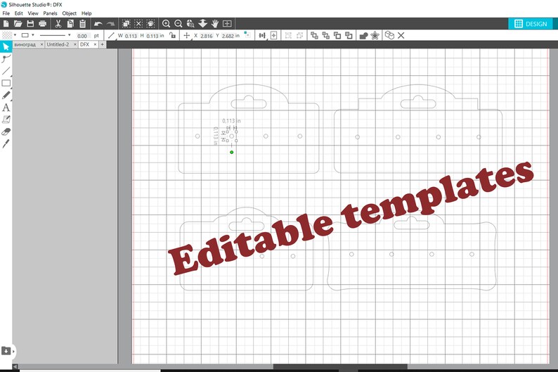 Editable wine charm cards Wine Ring Holder Charming Display Etsy