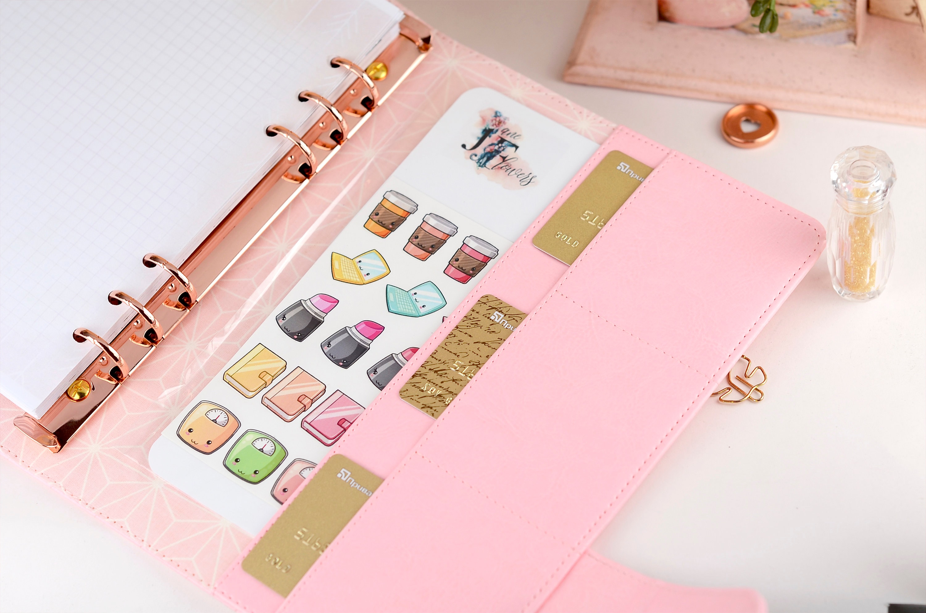 Pink quilted A5 planner cover weekly diary 2021 A5 planner Etsy