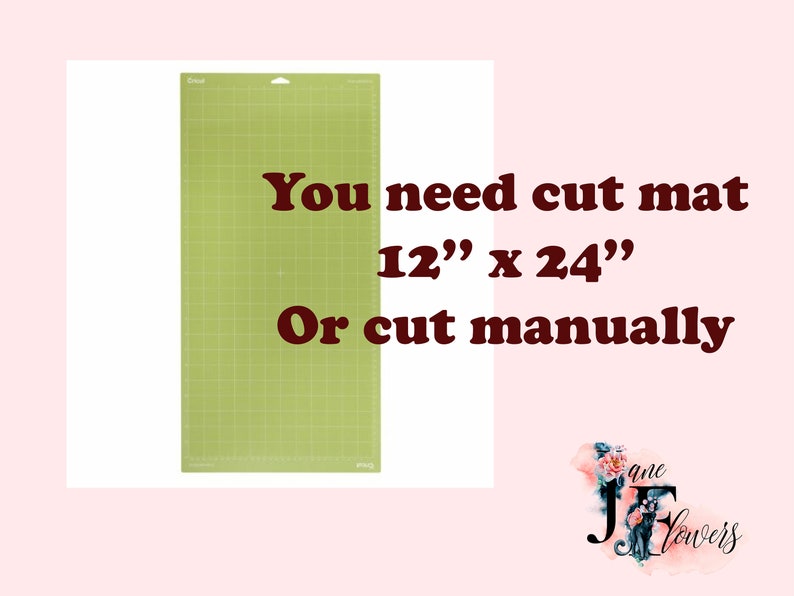 K&ouml;nnte beinhalten: Gr&uuml;ne, selbstheilende Schneidematte mit Gitterlinien. Der Text lautet "You need cut mat 12" x 24" Or cut manually".