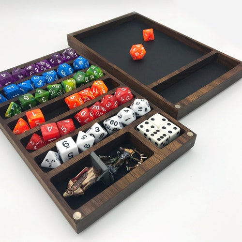 Customized Dice Box Dungeons and Dragons Box DND MTG RPG Etsy
