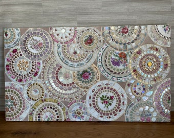 Mosaic wall-art XL 70x40cm