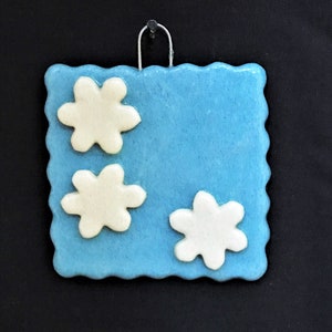 Salt dough Family Snowflake Ornament