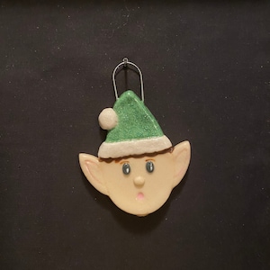 Elf salt dough ornament