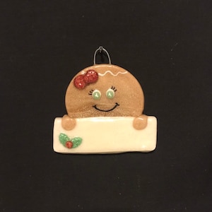 Salt Dough Gingerbread People
