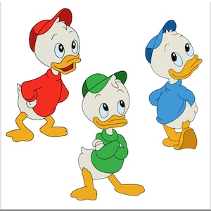 Three duckling Embroidery machine designs. Digital Embroidery files pes vp3 jef hus dst exp xxx shv vip csd Digitized pattern in 9 sizes Shv