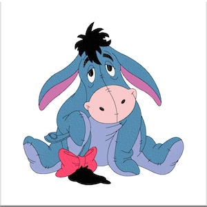 Donkey Machine Embroidery Design. Digital Embroidery files. Digitized pattern. Instant Download Pes Dst JEF Hus VP3 Vip XXX Exp CSD Shv