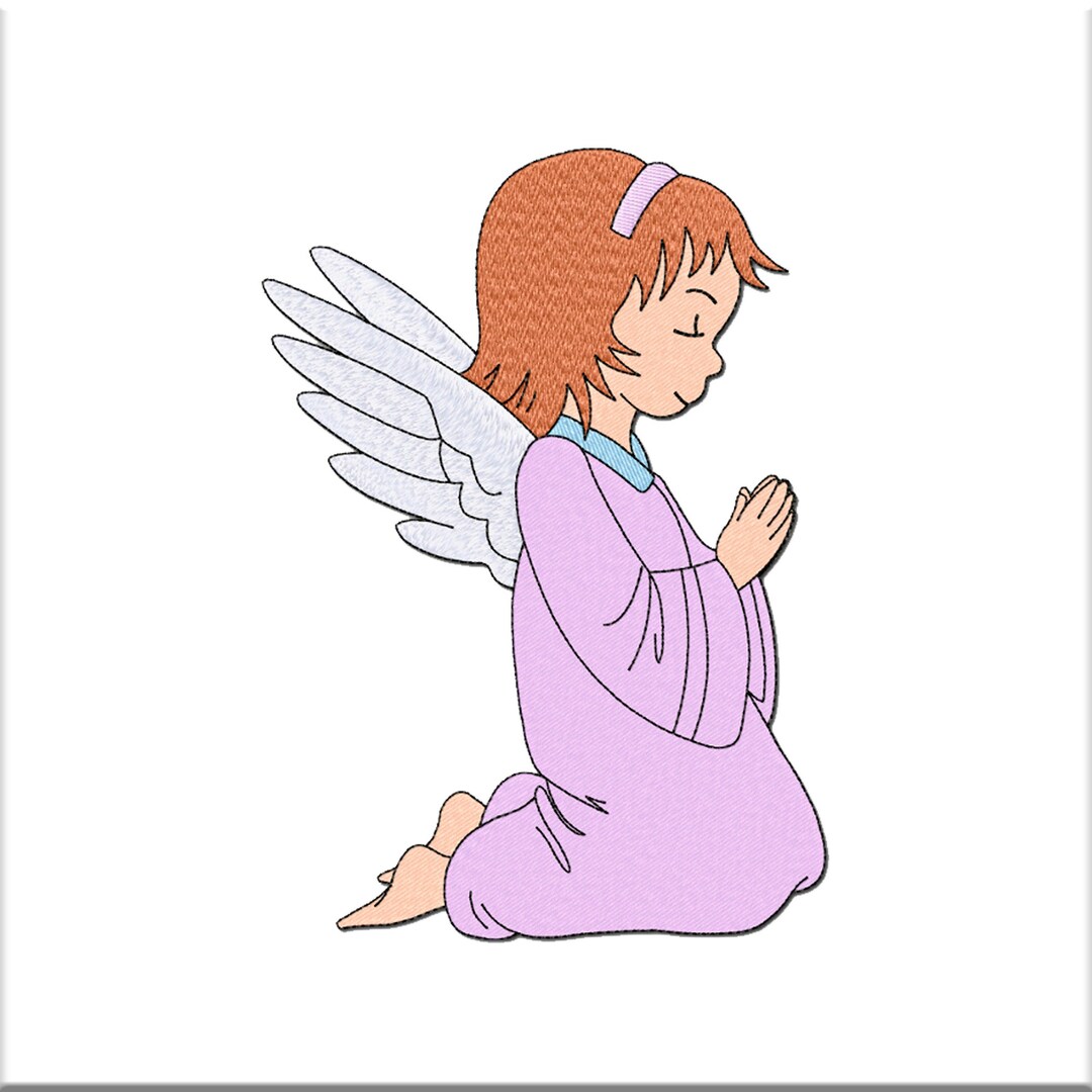 Baby Angel. Machine Embroidery Design. Digital Embroidery Files ...