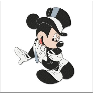 Embroidery Machine Design groom Mouse in a tailcoat. Digital Embroidery files Digitized pattern Download pes vip vp3 jef hus dst exp xxx csd