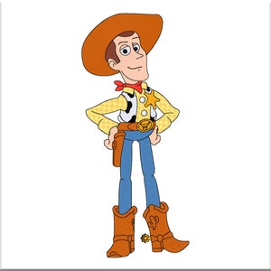 Macchina Ricamo Design Sheriff. File di ricamo digitalizzati Modello di ricamo digitale personaggio cartone animato Download istantaneo 10 Varie dimensioni