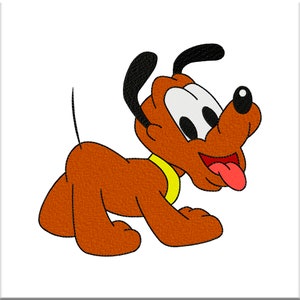 Funny puppy Machine Embroidery Design. Digital Embroidery files. Digitized pattern. Instant Download Pes Dst JEF Hus VP3 Vip XXX Exp CSD Shv