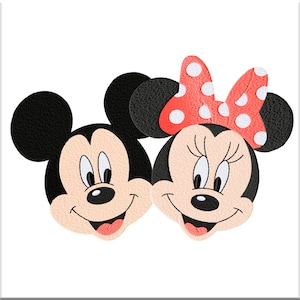 Two mouse Embroidery machine Design. Digitized pattern characters cartoons. Digital Embroidery files pes vp3 jef hus dst exp xxx shv vip csd