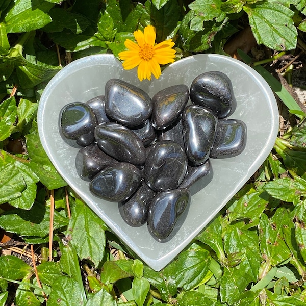 Hematite,  Hematite Tumbled Stone, Hematite Tumble Stone, Natural Hematite, Crystal, Hematite, Haematite