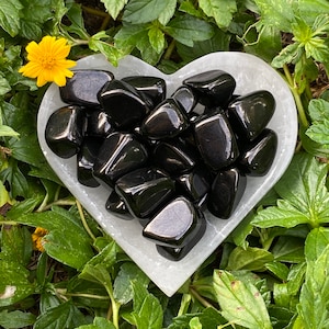 Jet Tumbled Stone, Jet Tumble Stone, Jet, Crystal, Crystal Healing, Quartz, Tumble, tumbled, Root Chakra