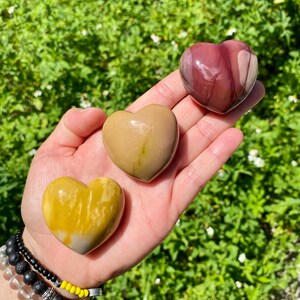Mookaite Jasper Heart, Mookaite, Jasper, Mookaite Jasper, Mookaite Heart, Crystal Heart, Heart, Puffy Heart, Jasper Heart, Australian Jasper