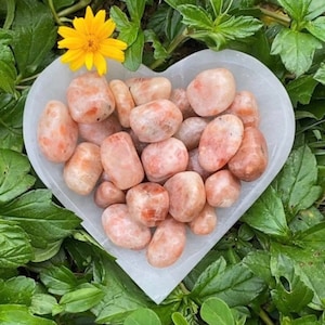 Large Sunstone, Sunstone Tumble Stone, Sun Stone, Polished Sunstone, Luck and Fortune, Tumbled Sunstone