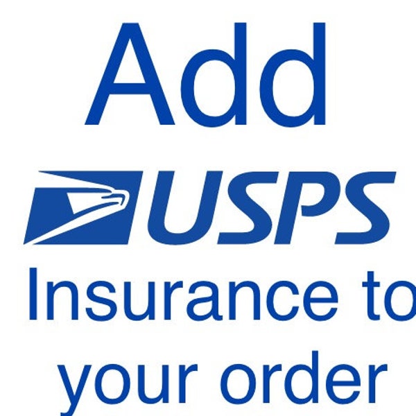 Add USPS Insurance Coverage to Your Order, Upgrade Shipping to include USPS Insurance, Add Signature Confirmation, US Only