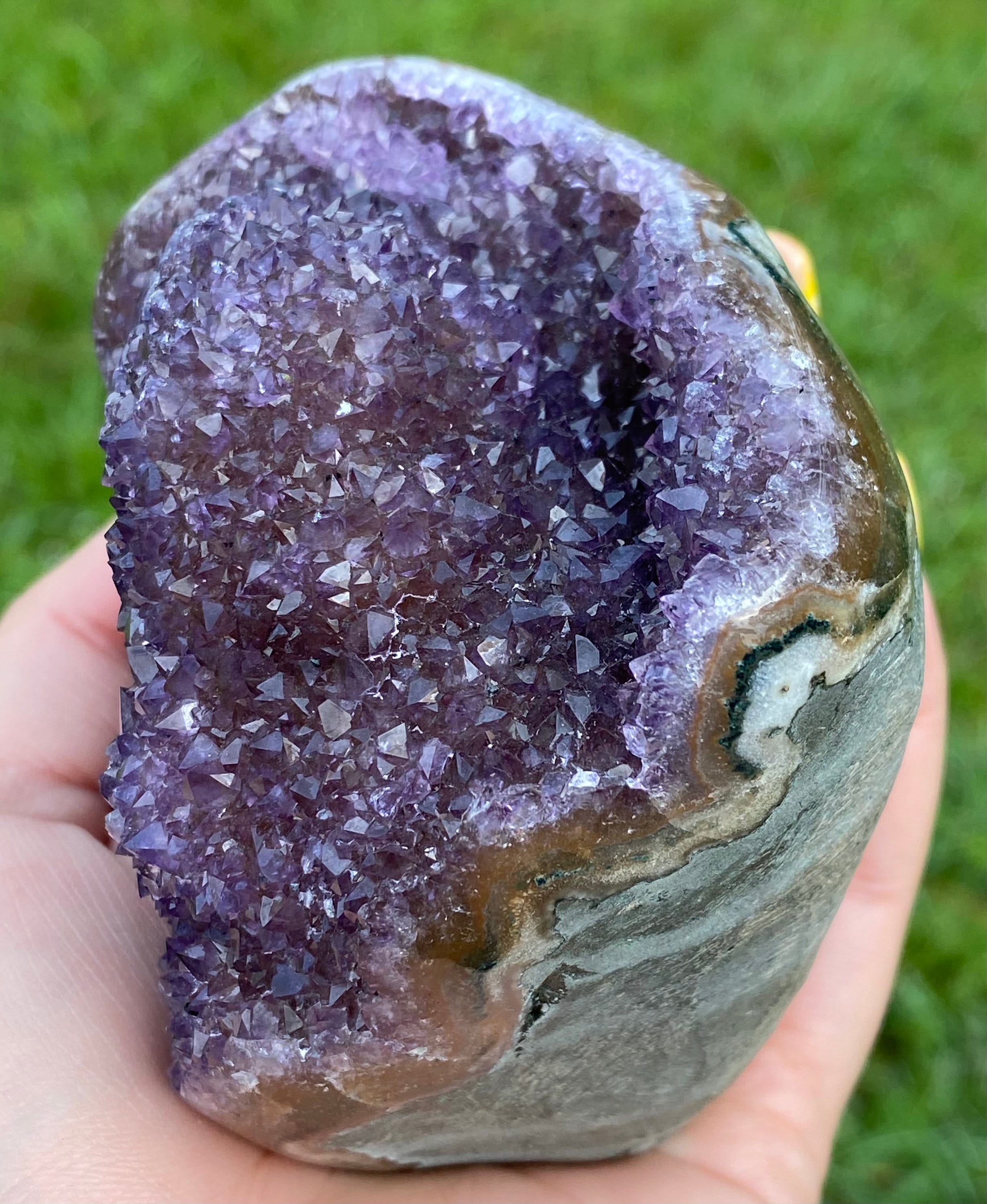 High Quality Polished Rainbow Amethyst Rainbow Amethyst Etsy