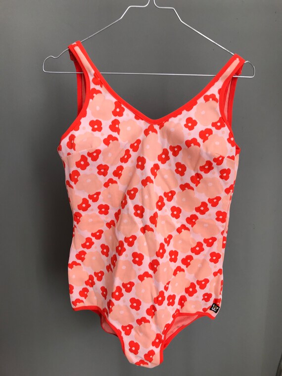 Vintage 60s/70s Swimsuit/Swimwear / Flower Power /