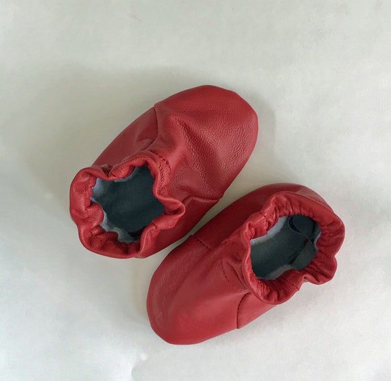 soft leather booties for babies