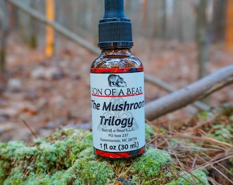 Wild Reishi, Lion&#39;s Mane, & Chaga Tincture!