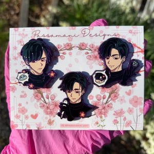 Alien Stage - Ivan Expressions - Purple Chrome Enamel Pin