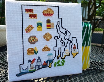 Home Favorites: Rhode Island (Digital Pattern Only)