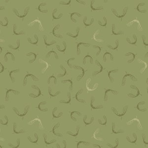 Autumn in Bluebell Wood - A247-2 - Sycamore Seeds on Green - from Lewis & Irene