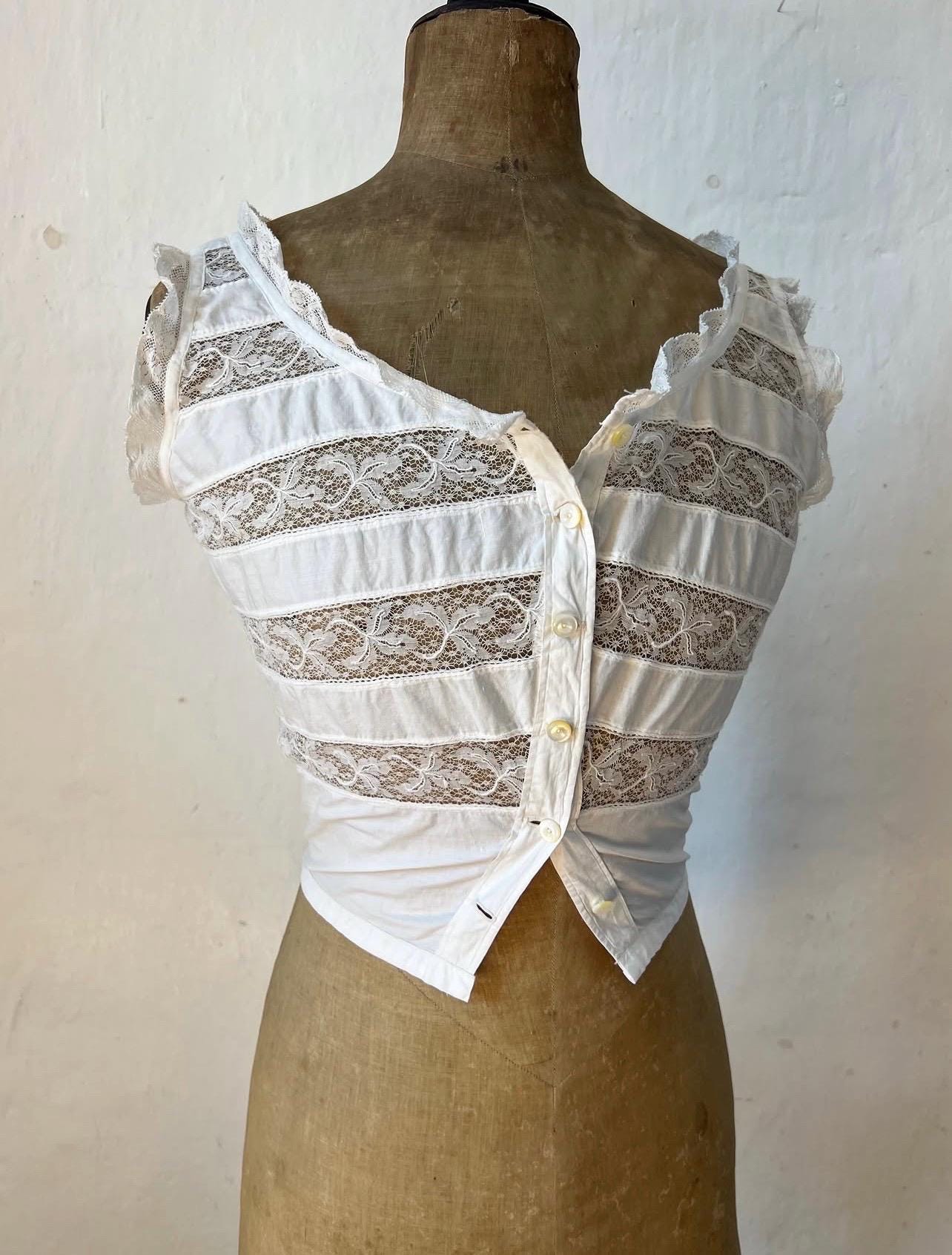 Antique Corset Cover - Etsy