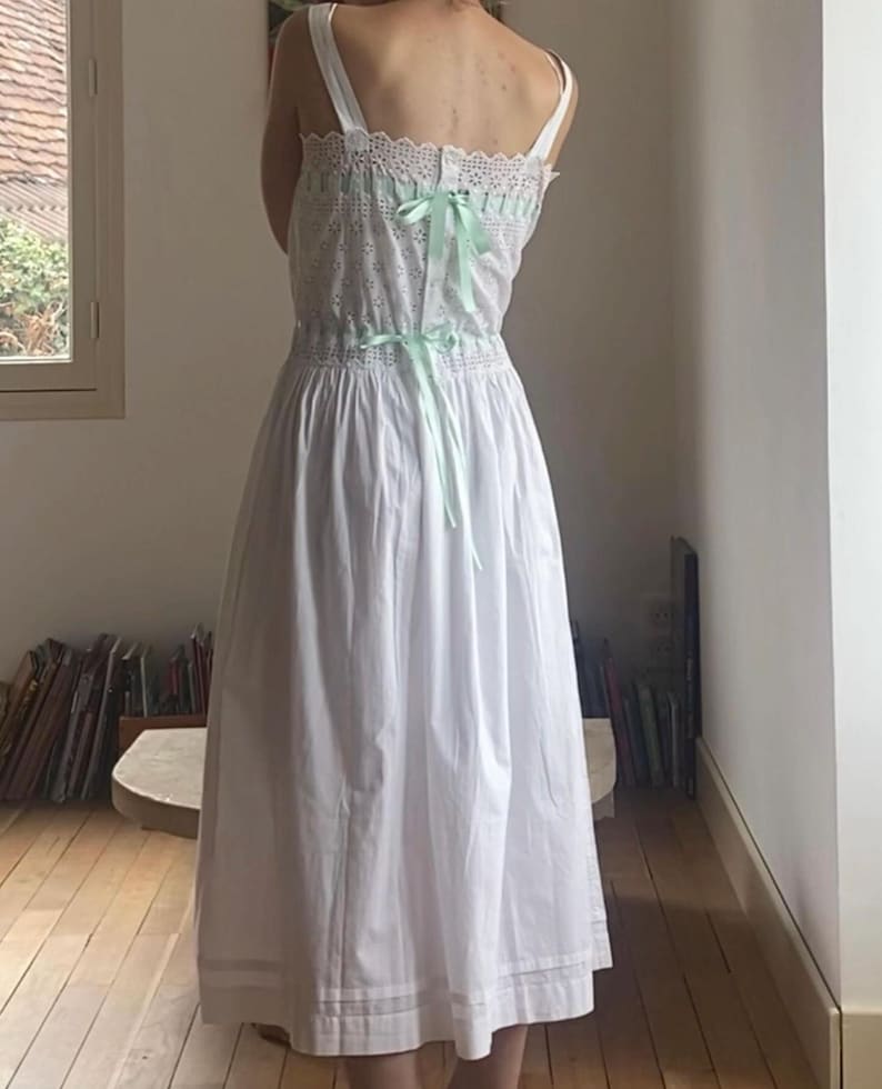 Edwardian Half Slip, Linen