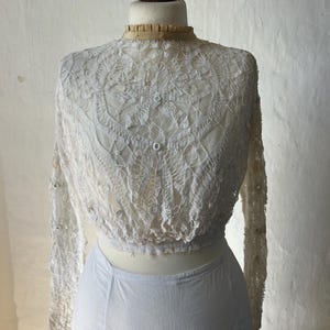 Antique Battenberg Lace Blouse - Etsy