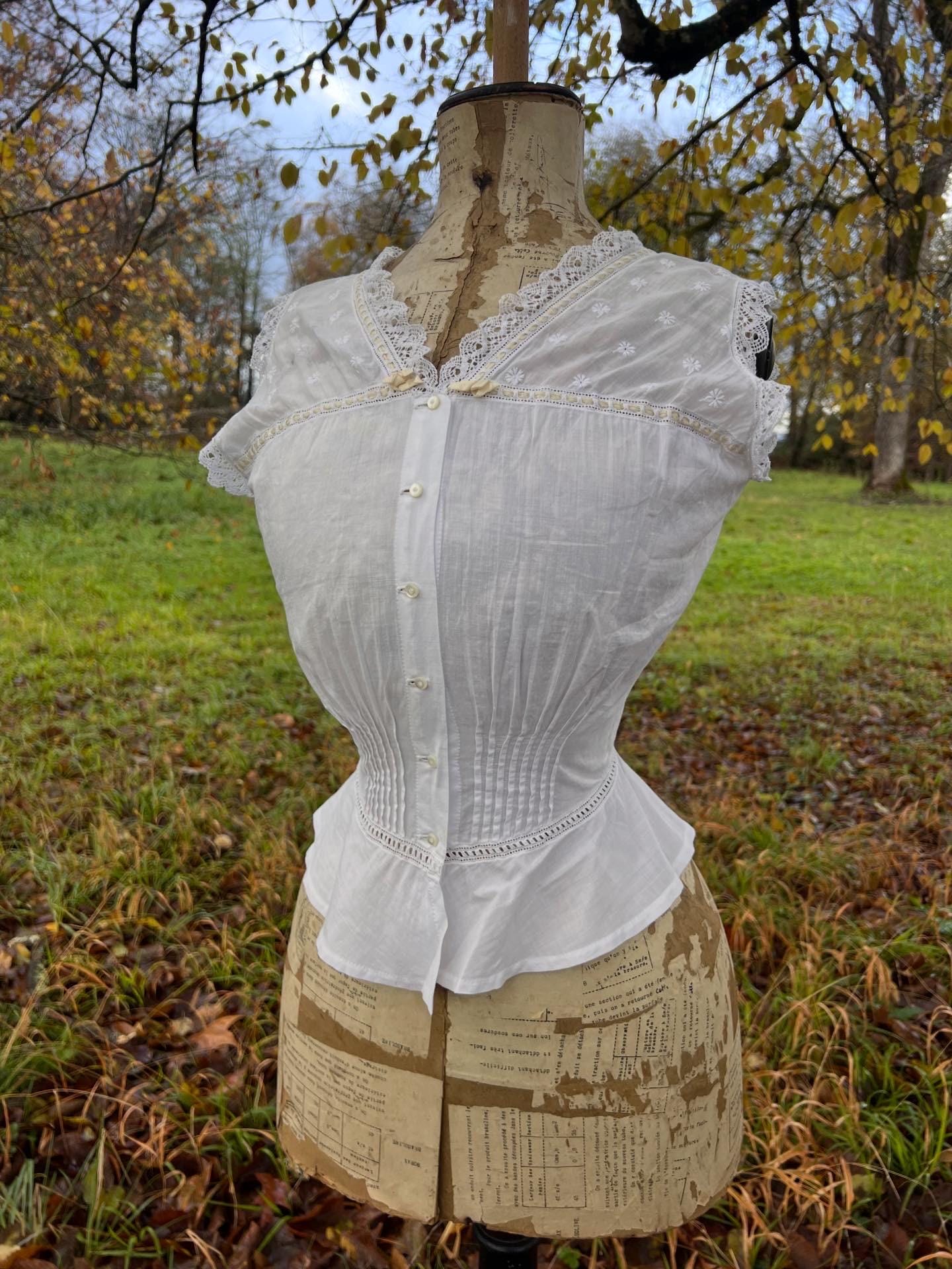 Antique Corset Cover - Etsy