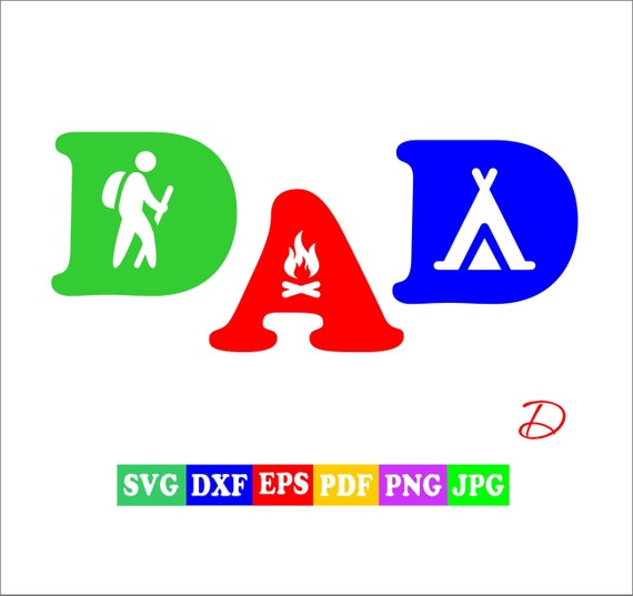Download Free Dad Tourist Svg Camping Svg Files For Cricut Or Silhouette Etsy SVG Cut Files